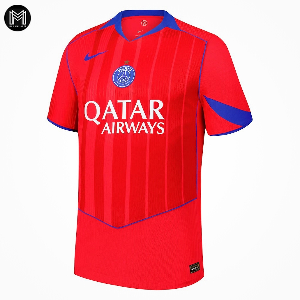 Maillot Psg Third 2025/26 Avec Étoile Eiffel - Authentic