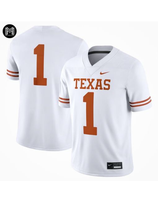 1 Texas Longhorns - White