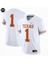 1 Texas Longhorns - White