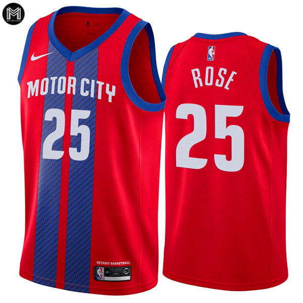 Derrick Rose Detroit Pistons 2019/20 - City Edition