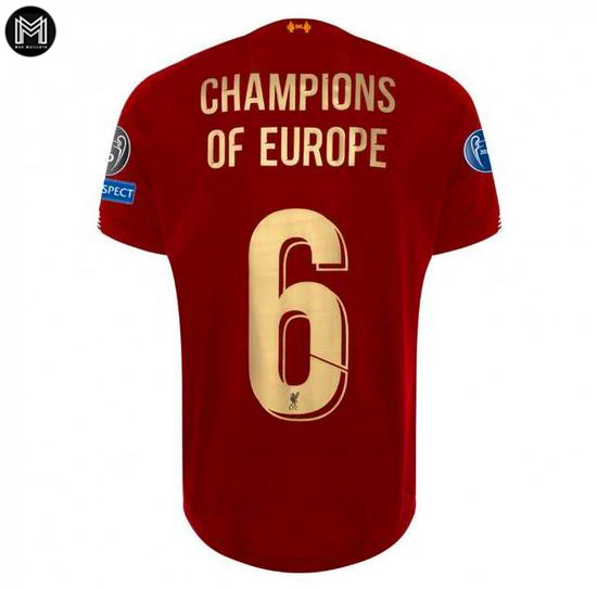 Liverpool Domicile 2019/20 - Champions Of Europe