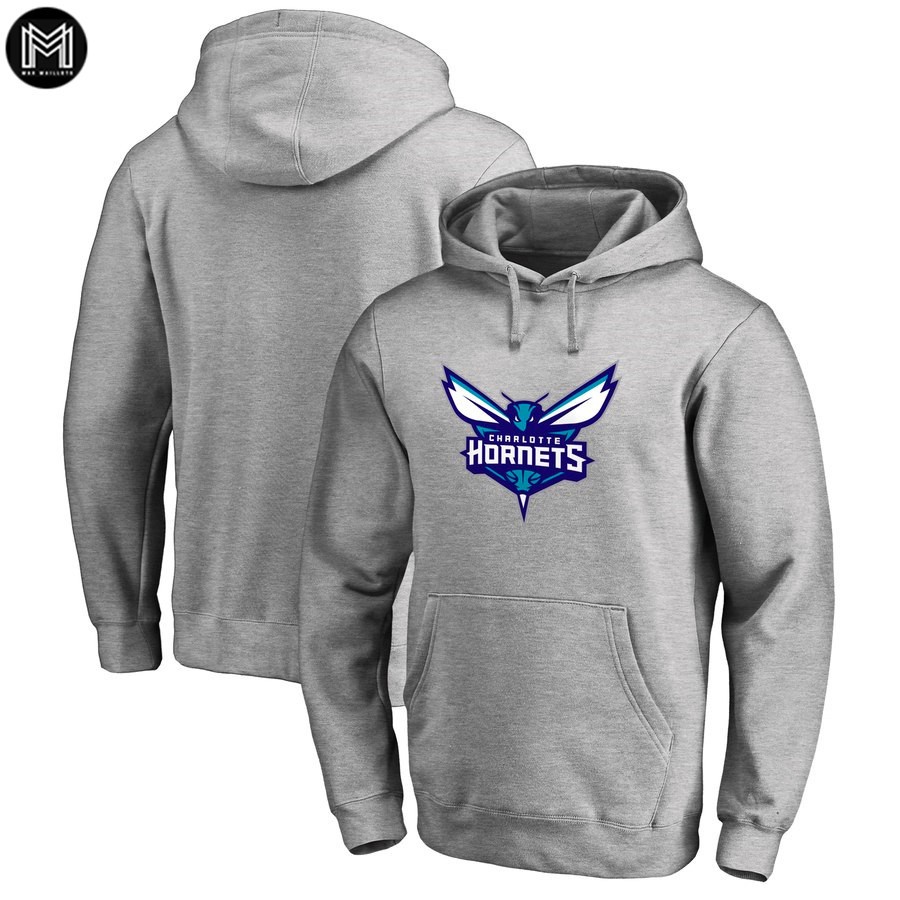 Sudadera Charlotte Hornets 2019 - Gris