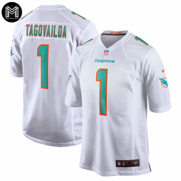 Tua Tagovailoa Miami Dolphins - White