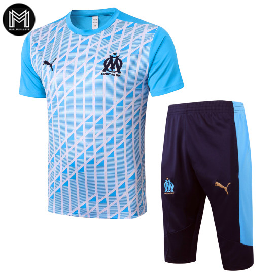 Kit Entrenamiento Olympique Marsella 2020/21 - Azul