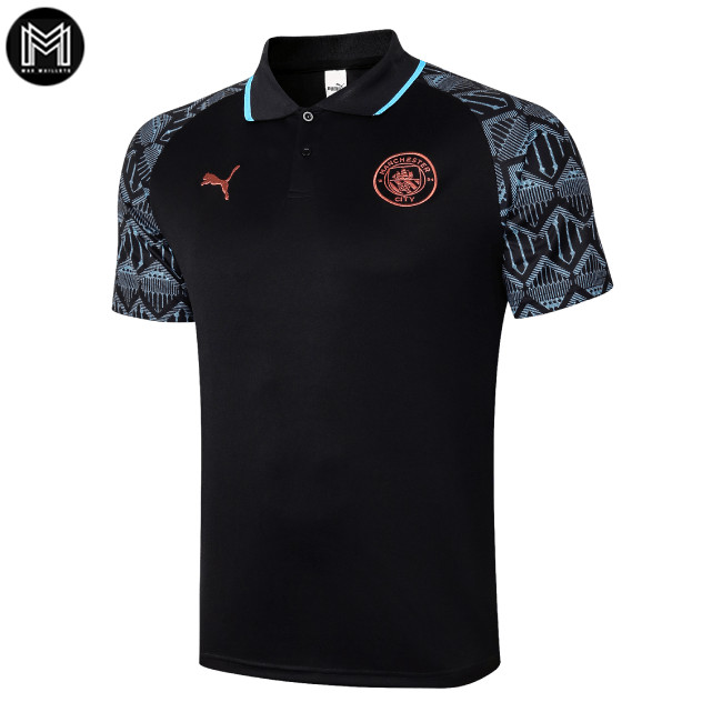 Polo Manchester City 2020/21 - Negro