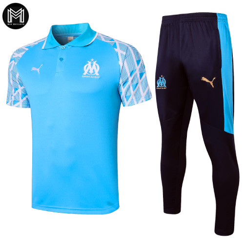 Polo Pantalones Olympique Marsella 2020/21 - Azul 2