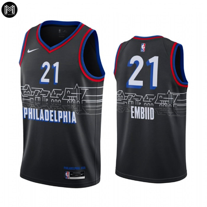 Joel Embiid Philadelphia 76ers 2020/21 - City Edition