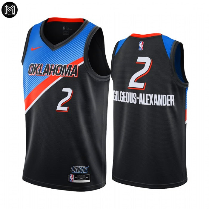 Shai Gilgeous-alexander Oklahoma City Thunder 2020/21 - City Edition