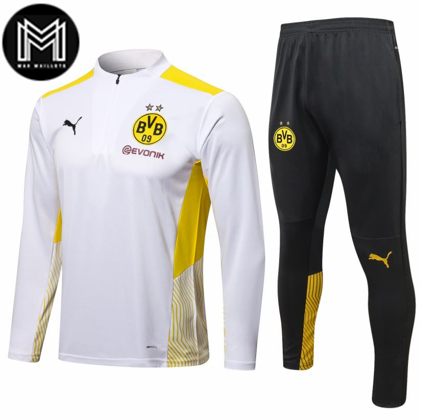 Survetement Borussia Dortmund 2021/22 Blanco