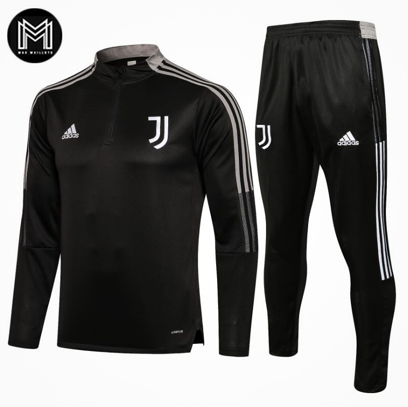 Survetement Juventus 2021/22 Black/grey - Enfants