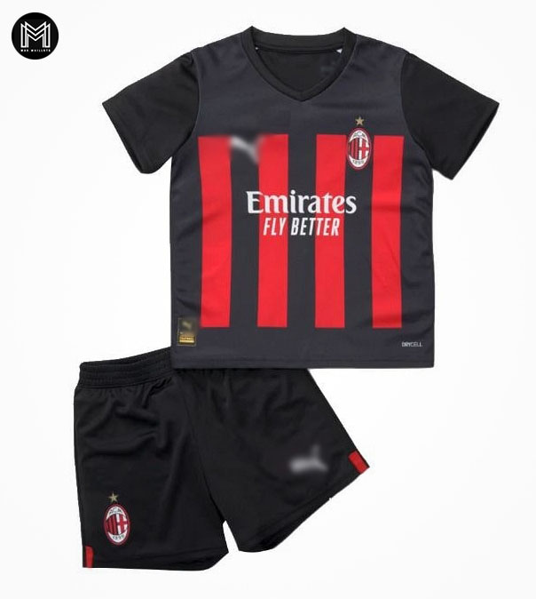 Ac Milan Domicile 2022/23 Junior Kit