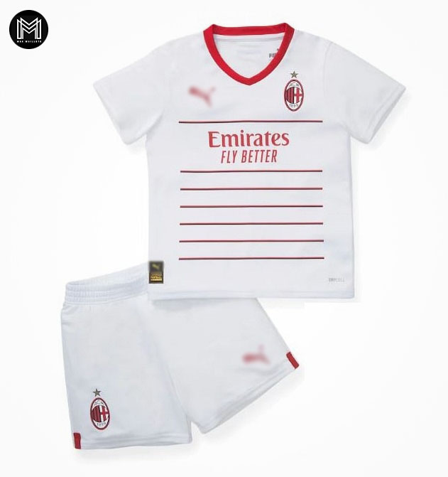 Ac Milan Extérieur 2022/23 Junior Kit