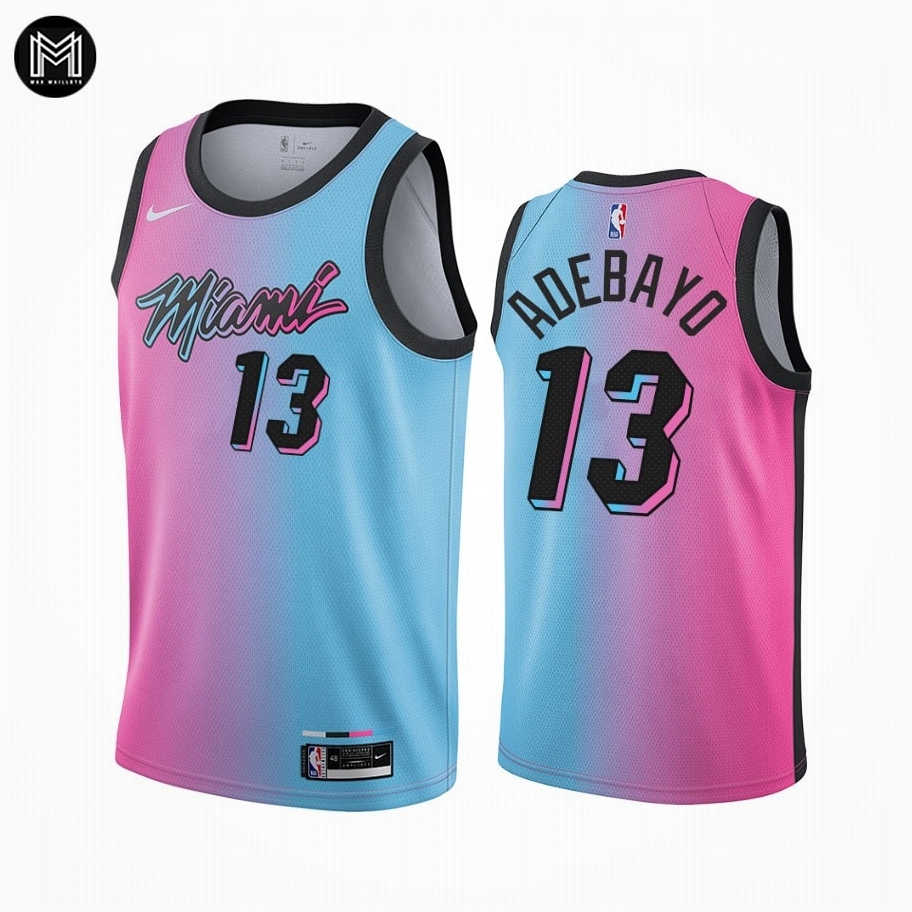 Bam Adebayo Miami Heat 2020/21 - City Edition