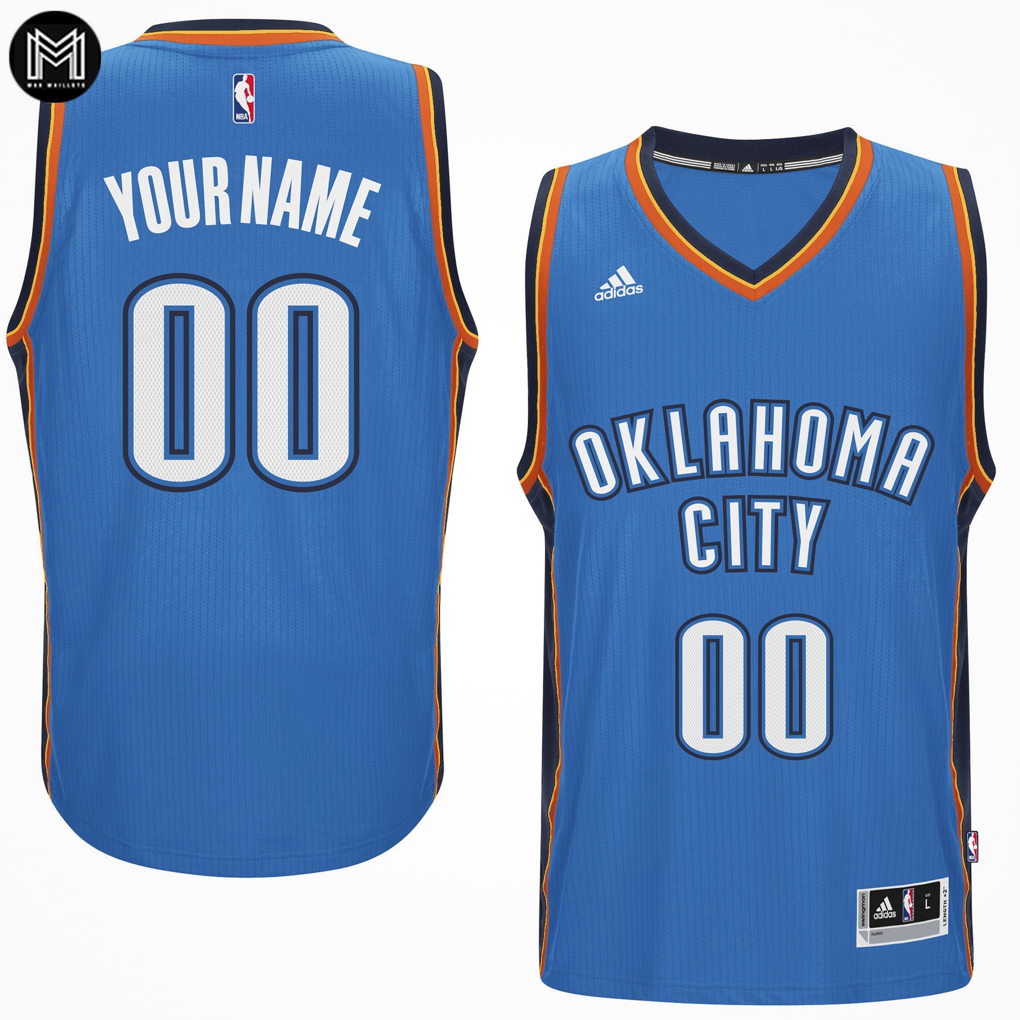 Custom Okc Thunder [blue]