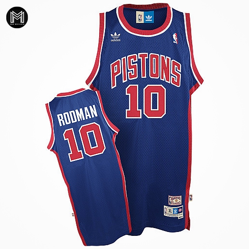 Dennis Rodman Detroit Pistons [bleu]