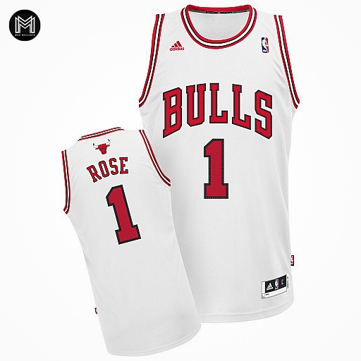 Derrick Rose Chicago Bulls [blanc]