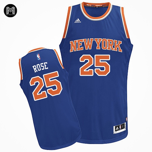 Derrick Rose New York Knicks [bleu]