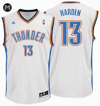 James Harden Oklahoma City Thunder [blanc]