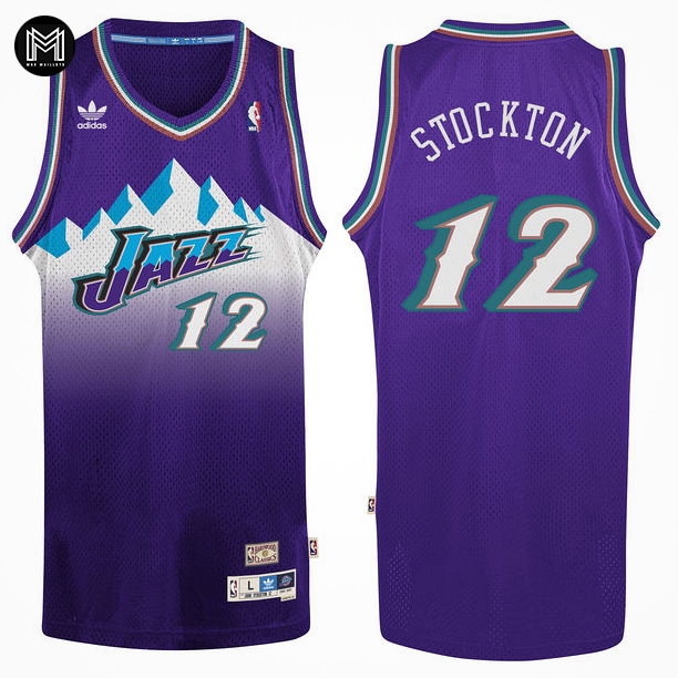 John Stockton Utah Jazz [purple]