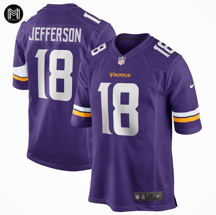 Justin Jefferson Minnesota Vikings - Purple
