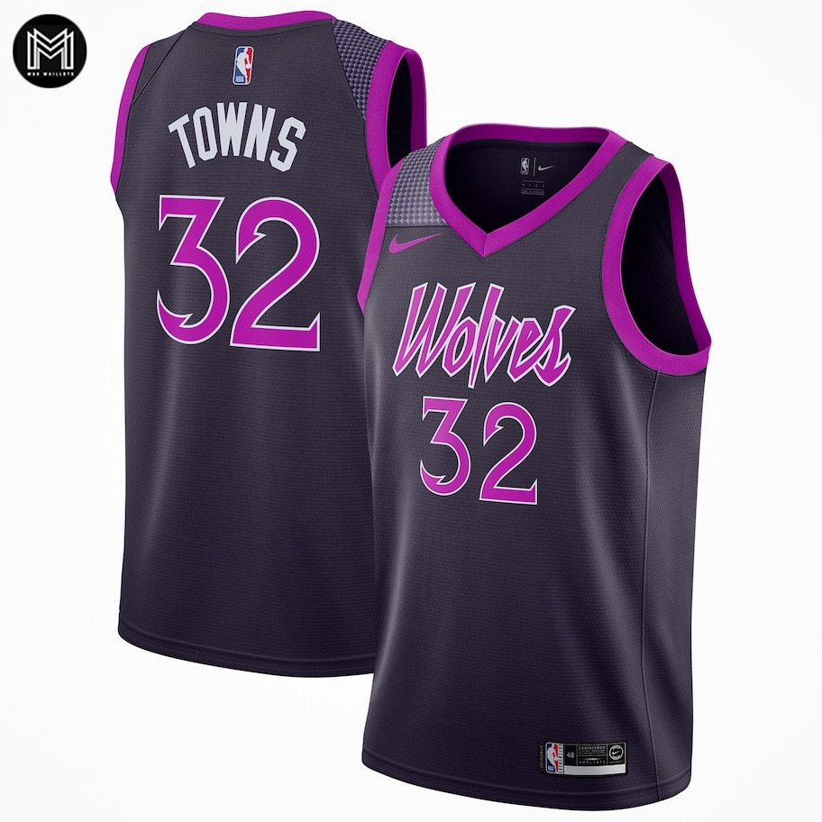 Karl-anthony Towns Minnesota Timberwolves 2018/19 - City Edition