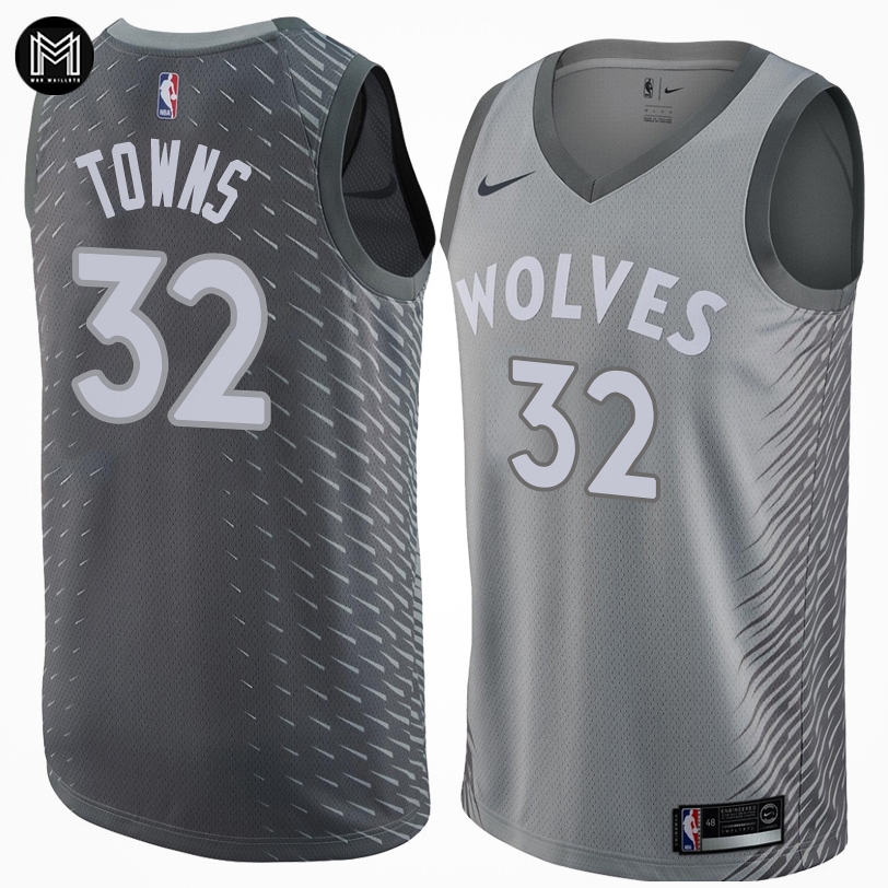 Karl-anthony Towns Minnesota Timberwolves - City Edition