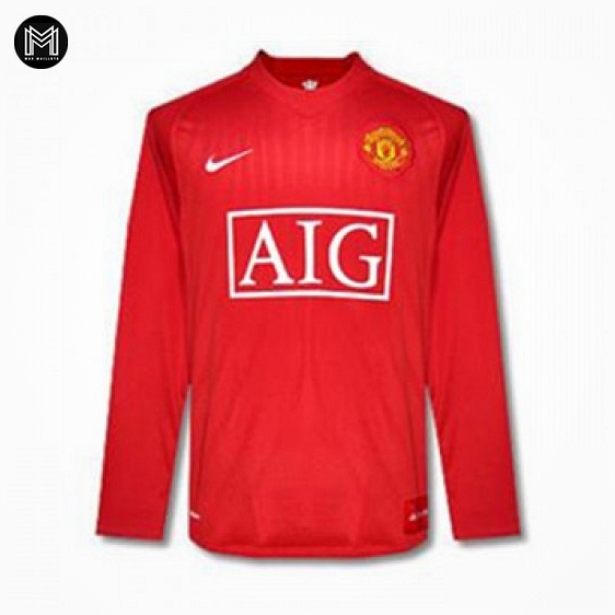 Maillot Manchester United 2007/08 Ml