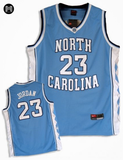 Michael Jordan North Carolina [bleu]