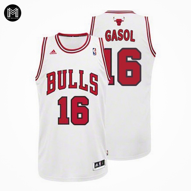 Pau Gasol Chicago Bulls - White