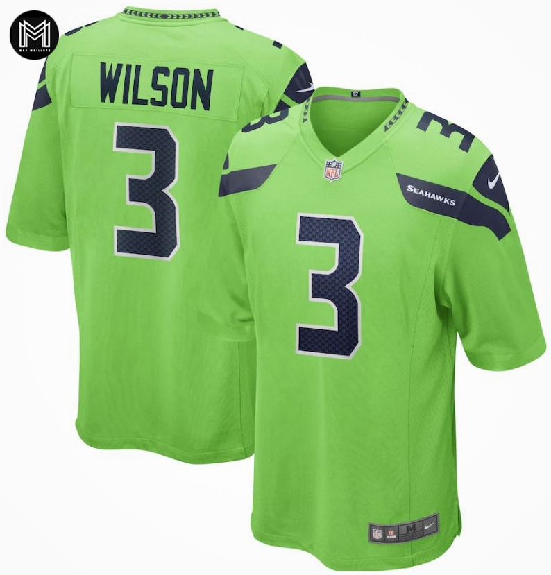 Russell Wilson Seattle Seahawks - Green