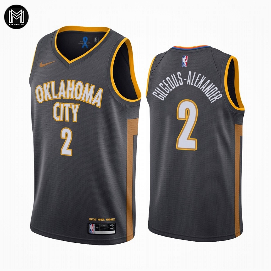 Shai Gilgeous-alexander Oklahoma City Thunder 2019/20 - City Edition