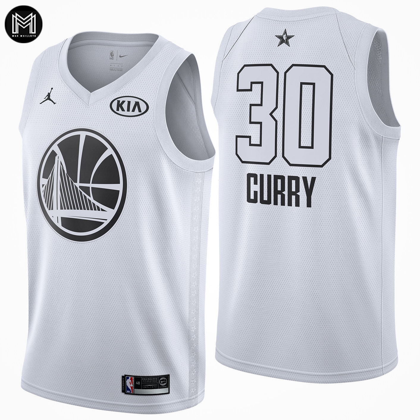 Stephen Curry - 2018 All-star White