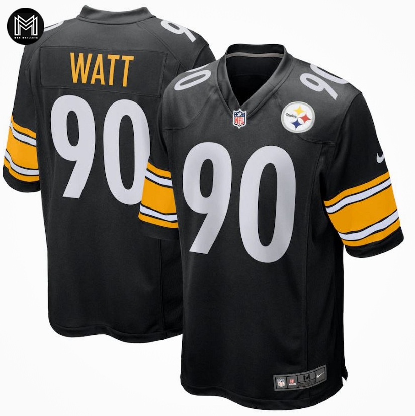 T.j. Watt Pittsburgh Steelers - Black