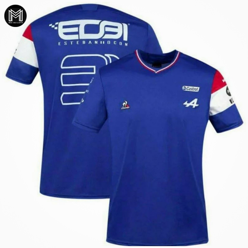 T-shirt Équipe Alpine F1 Team 2022 - Esteban Ocon