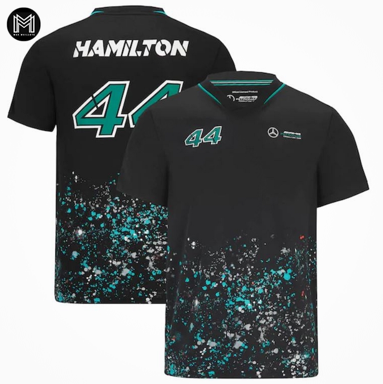 T-shirt Équipe Mercedes Amg Petronas F1 2022 - Lewis Hamilton