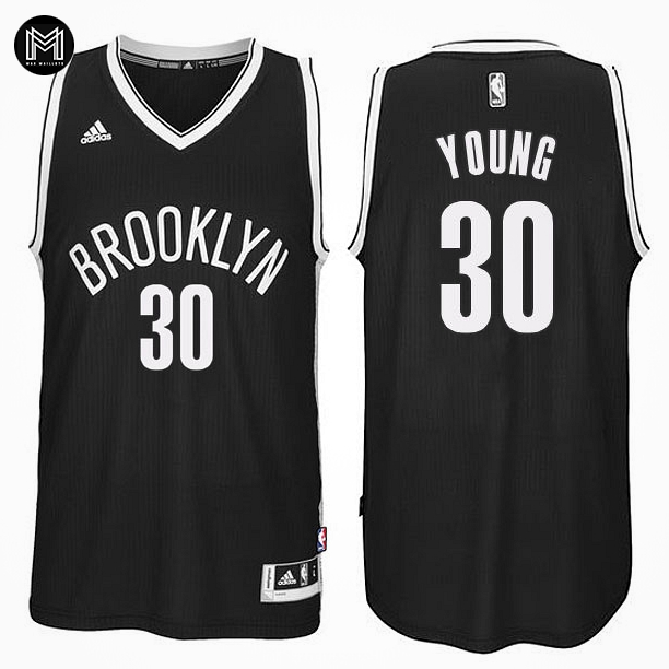 Thaddeus Young Brooklyn Nets - Black