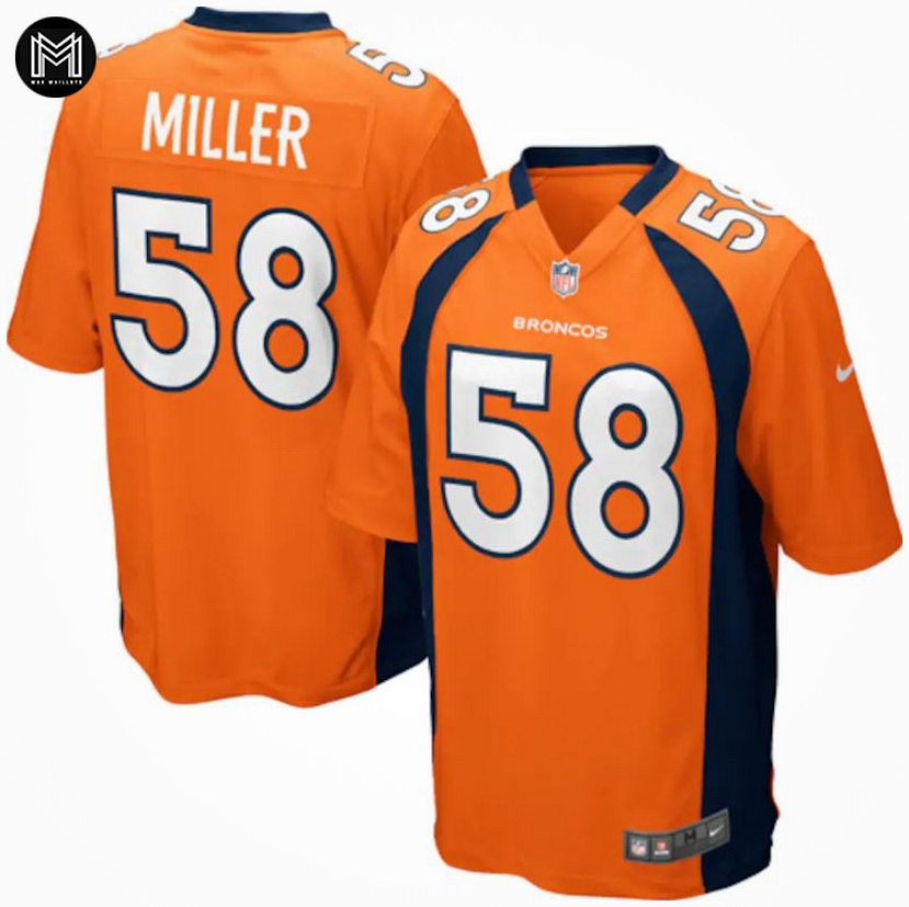 Van Miller Denver Broncos - Orange