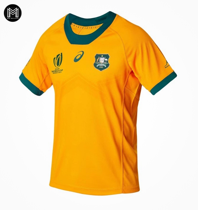 Maillot Australie Domicile Rugby Wc23