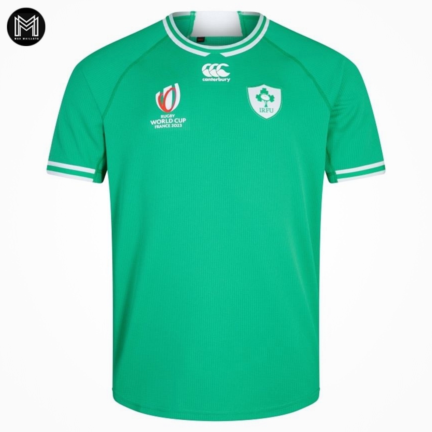 Maillot Irlande Domicile Rugby Wc23