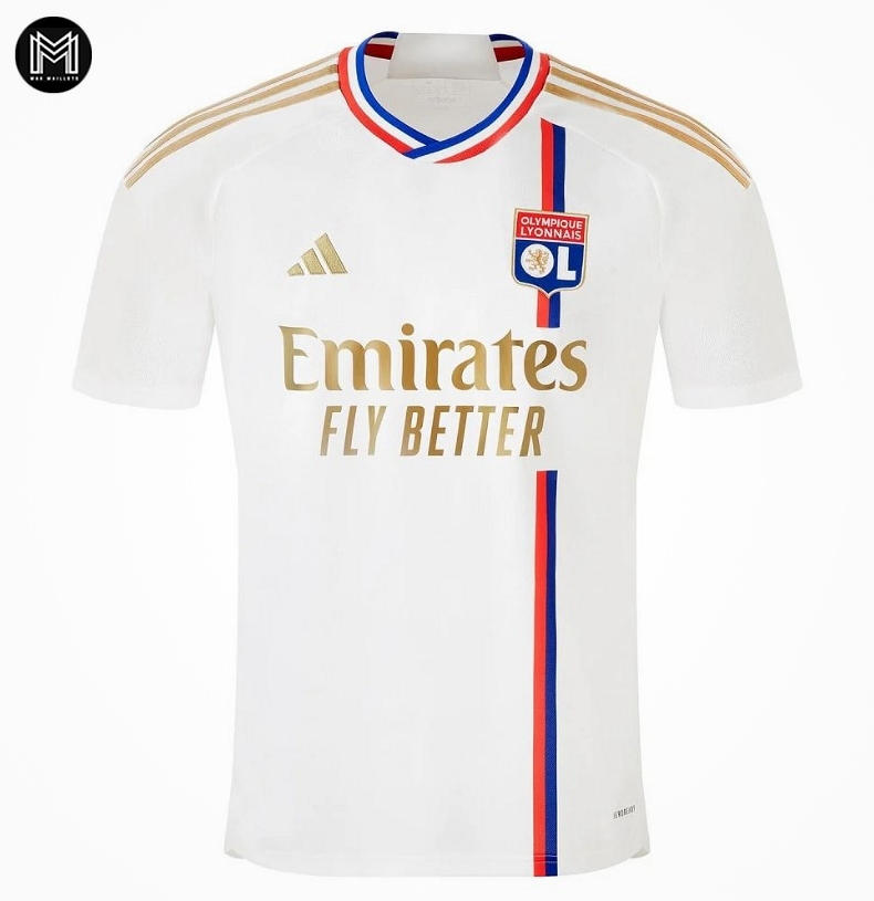 Maillot Olympique Lyonnais Domicile 2023/24 - Authentic