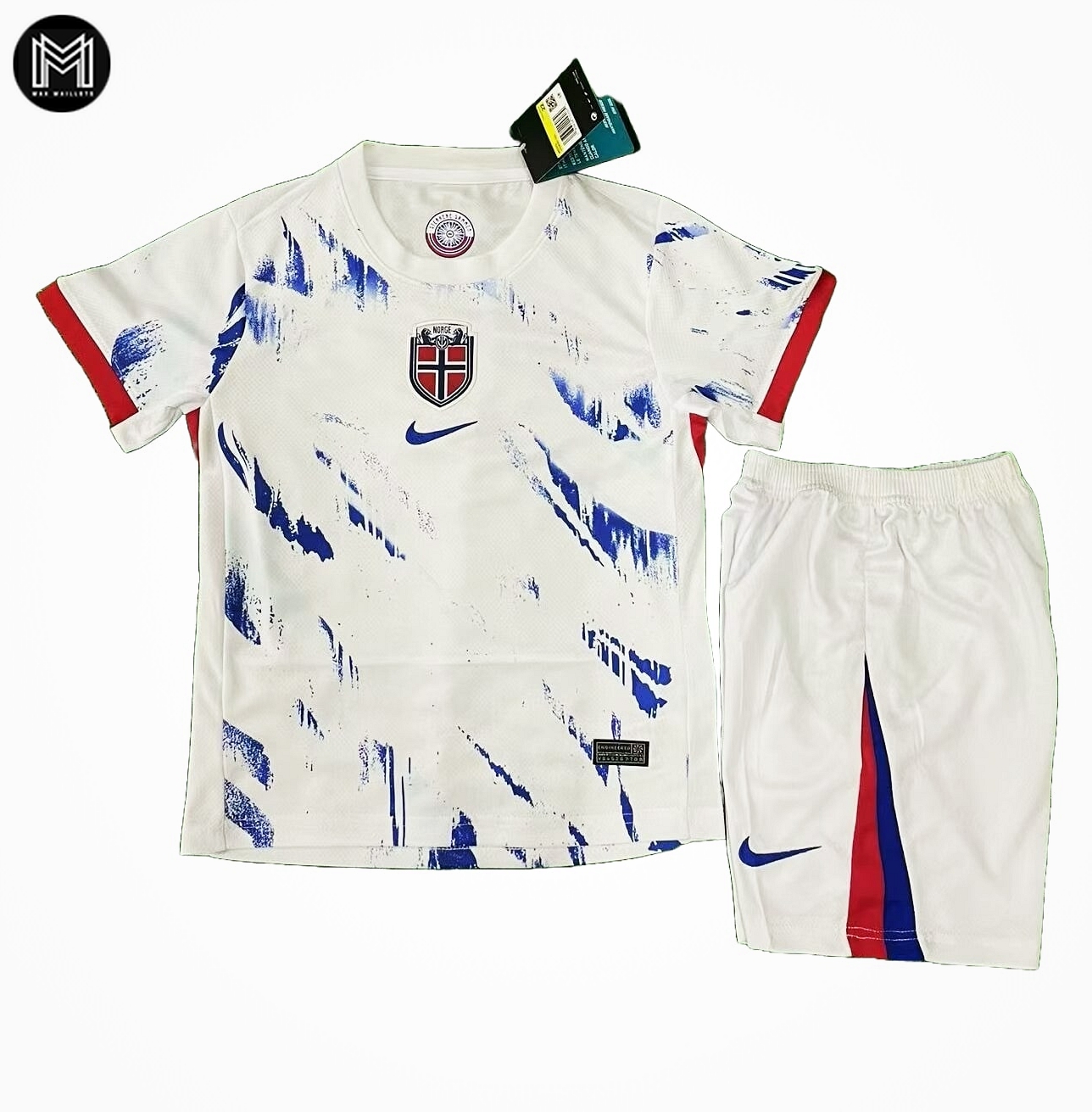 Maillot Norvège Extérieur 2024 Junior Kit