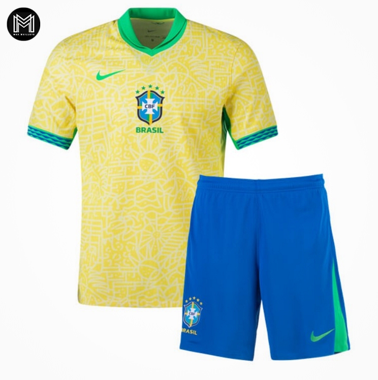 Brésil Domicile 2024 Junior Kit