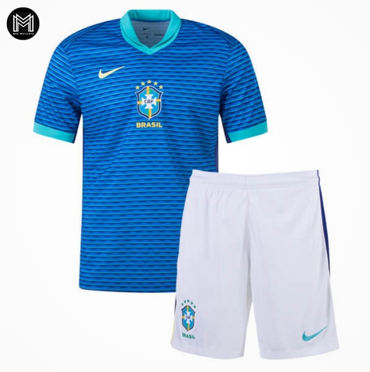 Brésil Extérieur 2024 Junior Kit