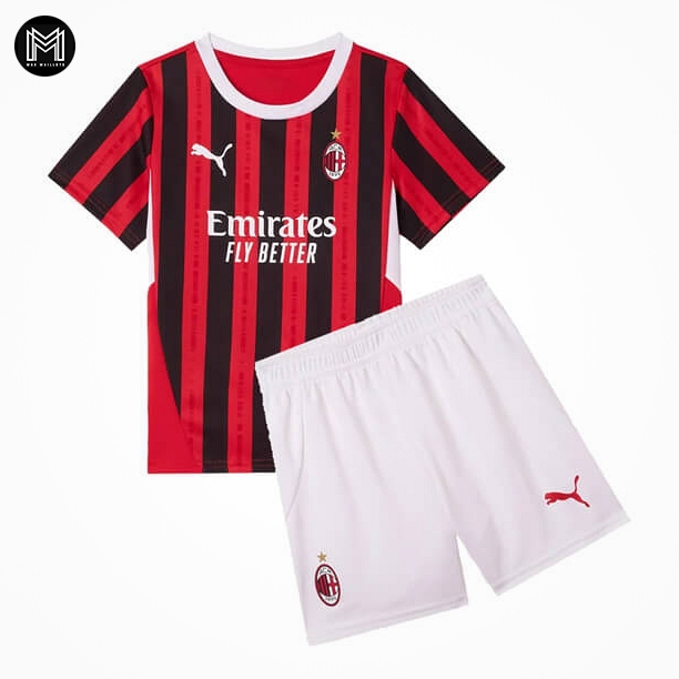 Ac Milan Domicile 2024/25 Junior Kit