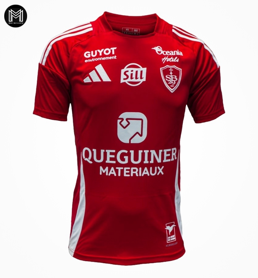 Maillot Stade Brestois Domicile 2024/25