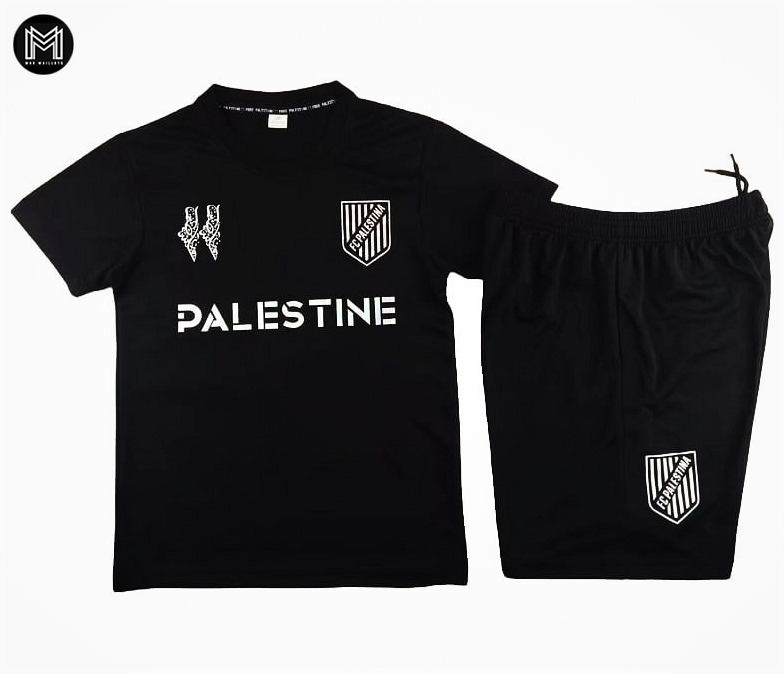 Fc Palestina 2024 Junior Kit - Black