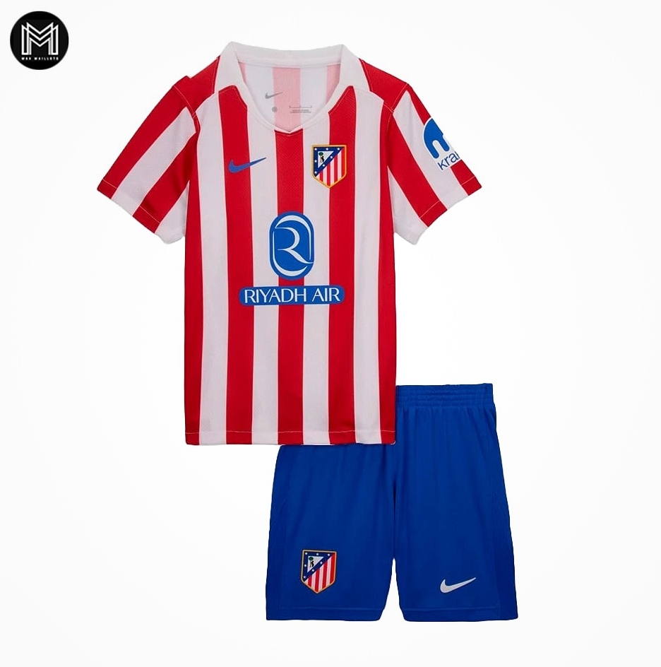 Atletico Madrid Domicile 2025/26 Junior Kit