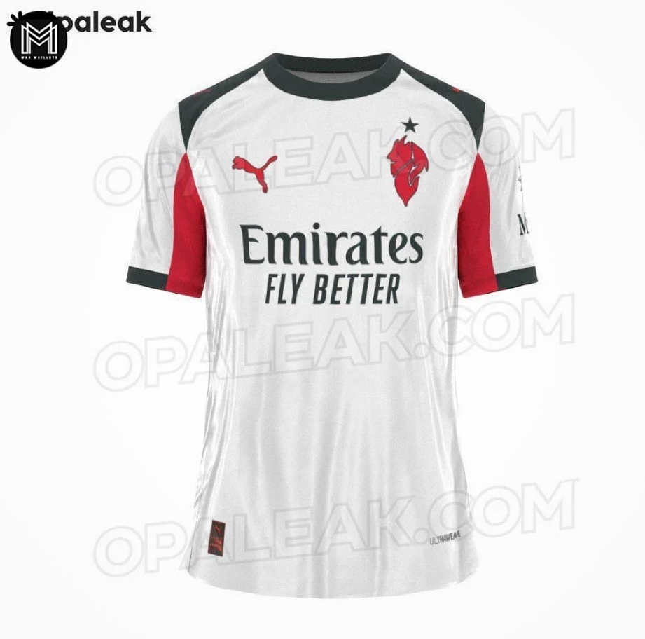 Maillot Ac Milan Extérieur 2025/26 - Authentic