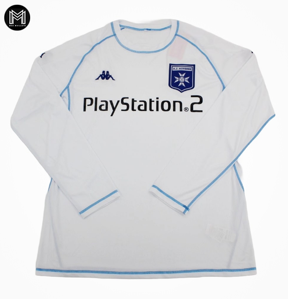 Maillot Aj Auxerre Domicile 2003/04 Ml