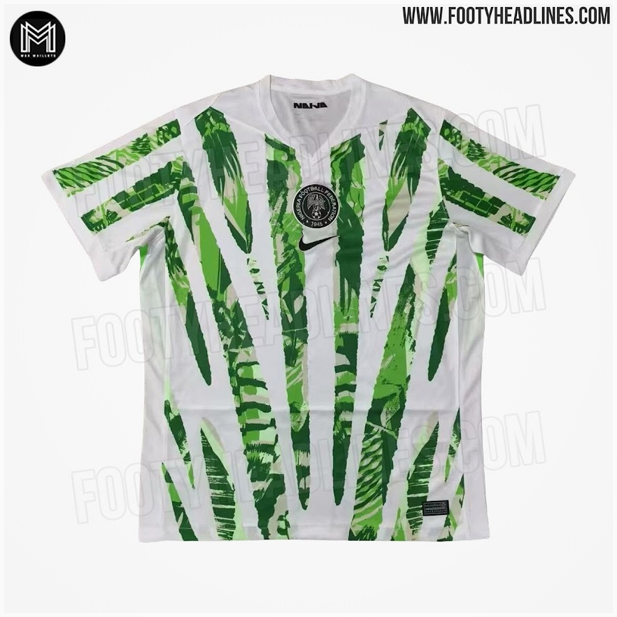 Maillot Domicile Nigéria Féminin 2025 Modèle Homme